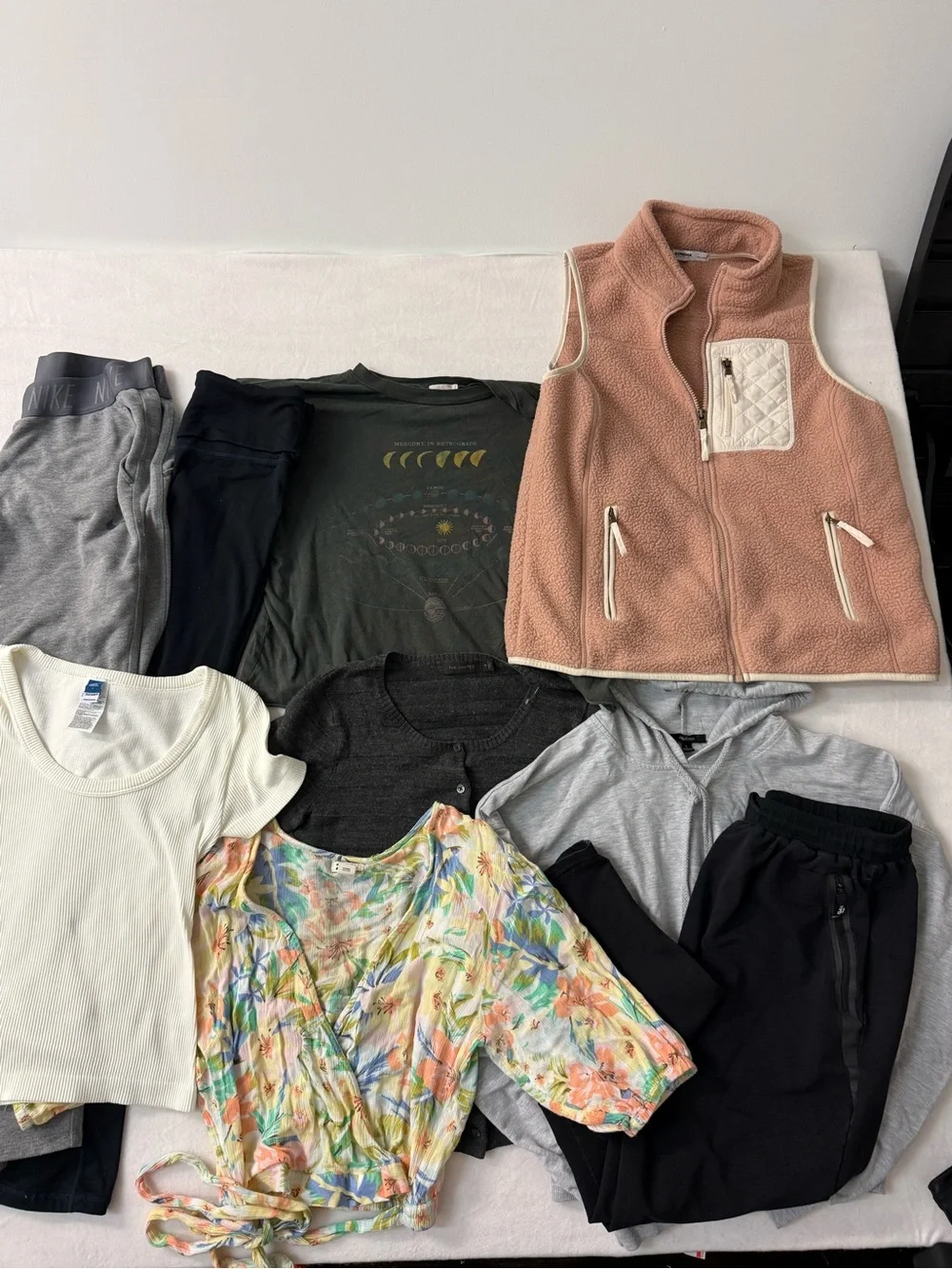 Mixed Lot of Women’s S/M Tops and Joggers Resale or Wardrobe Refresh
